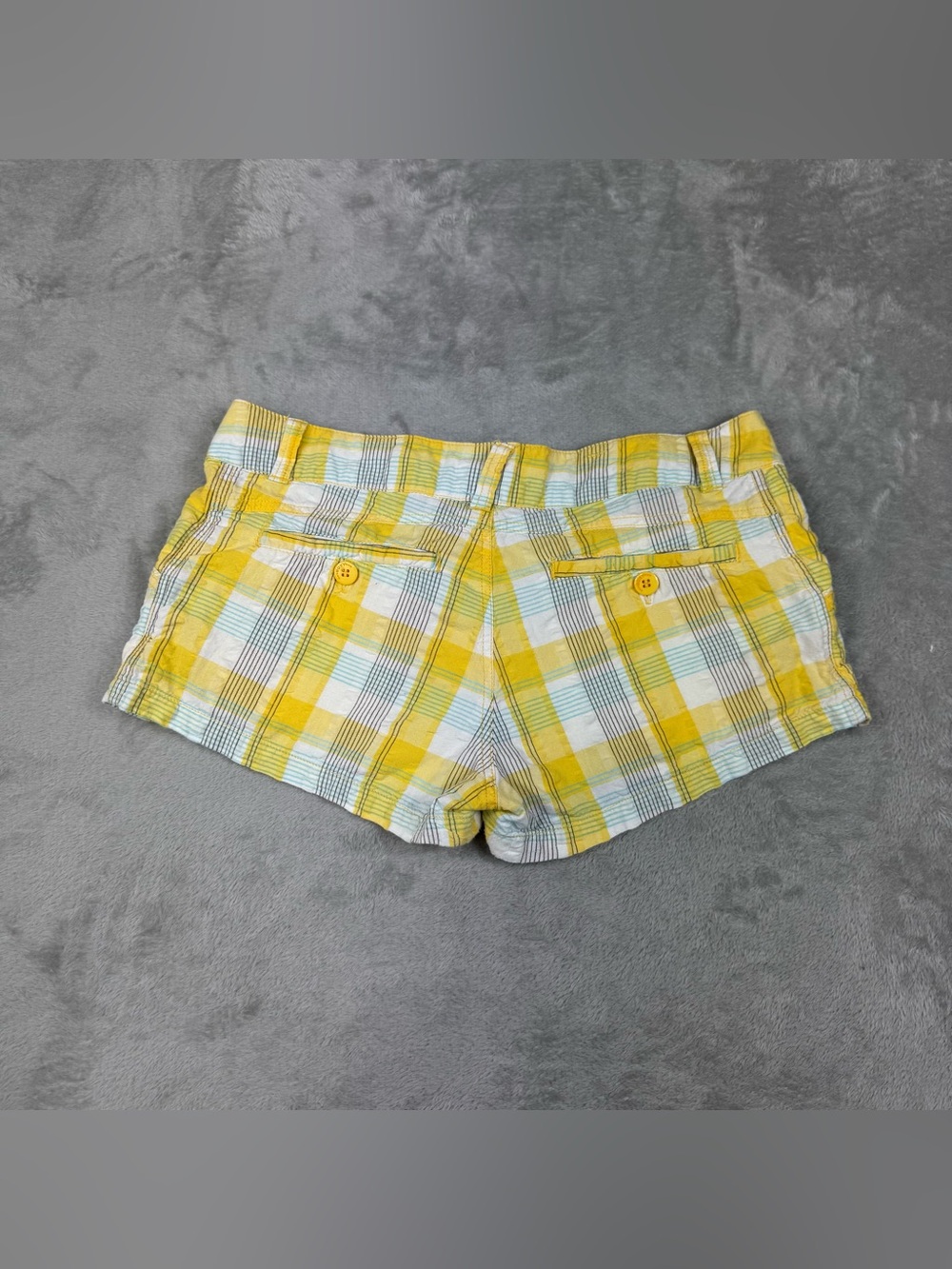 Vintage Roxy plaid shorts sz 9 juniors - Picture 7 of 9